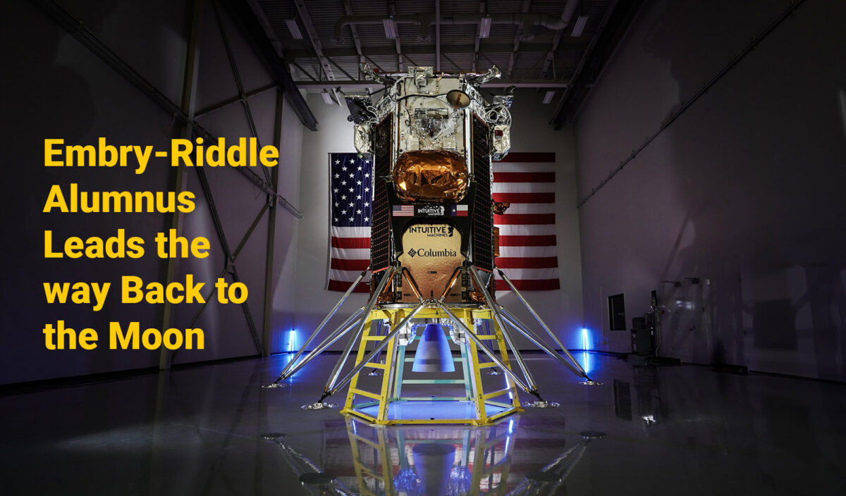 Embry-Riddle Alumnus Leads the Way Back to the Moon