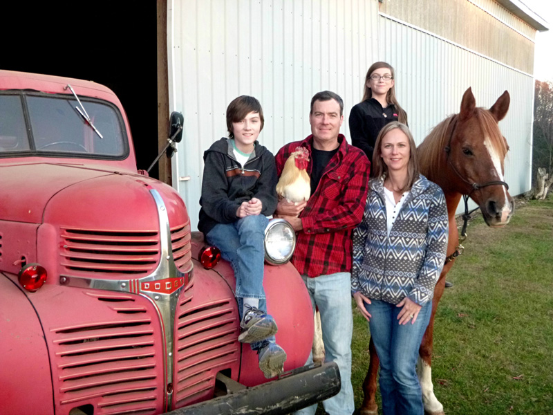 The McWilliam family runs Eden Ridge, a 10-acre organic farm in Brighton, Michigan.