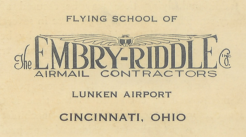 Embry-Riddle Logo from 1925