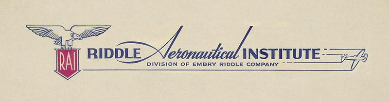 Embry-Riddle Logo 1950s