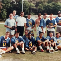 Embry-Riddle Daytona Beach lacrosse team circa 1988.
