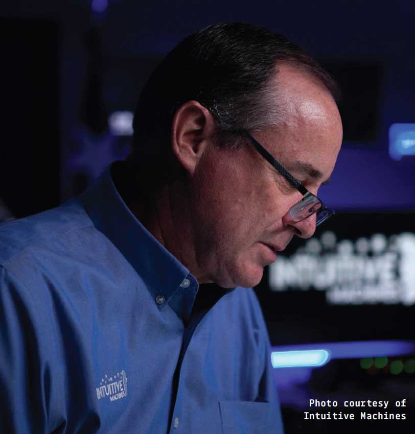 Steve Altemus in the control room